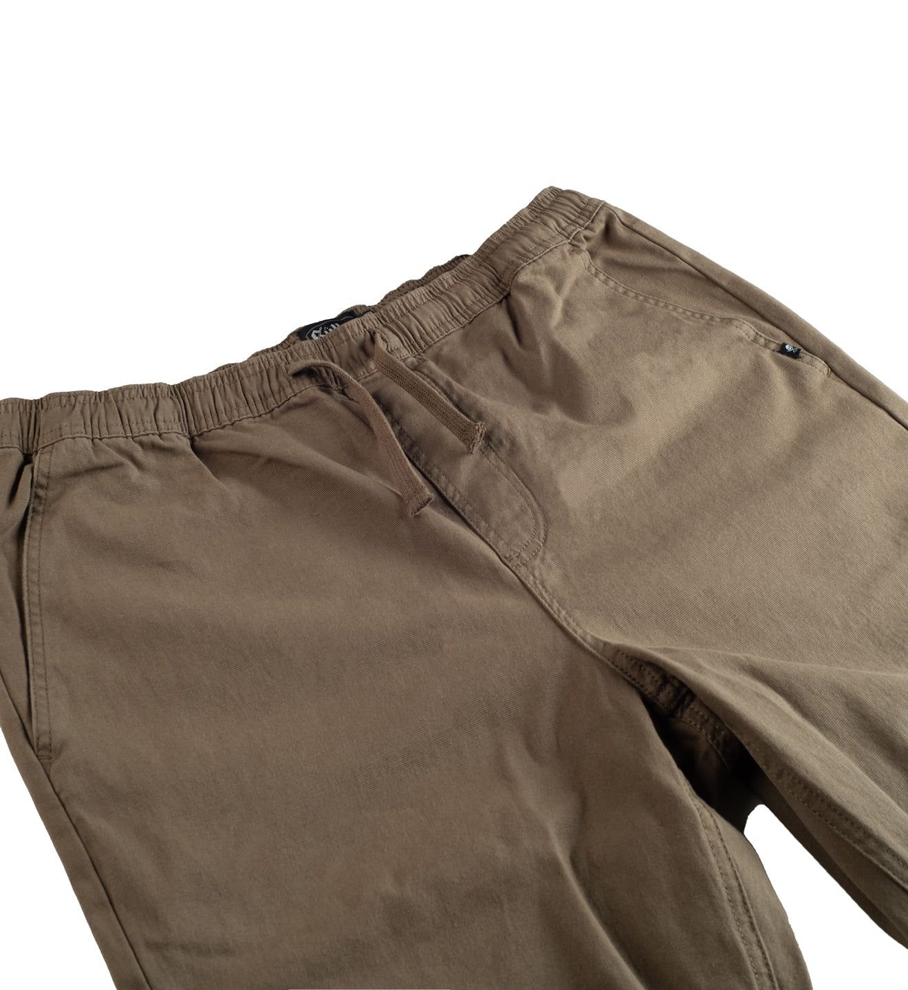 Stretched E-Waist Canvas Pants - Walnut - Image 6